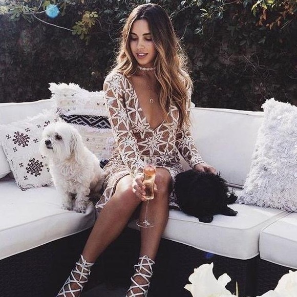 For Love & Lemons Metz Midi Dress - Picture 3 of 7